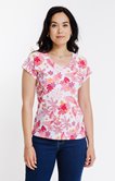 Tee-shirt imprimé manches courtes