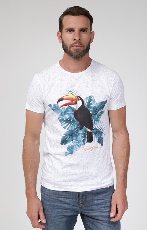 Tee-shirt manches courtes toucan