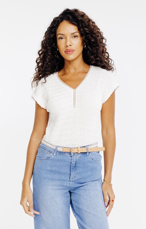 Tee-shirt uni manches courtes