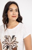 Tee-shirt imprimé manches courtes