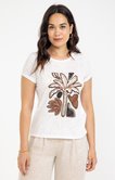 Tee-shirt imprimé manches courtes