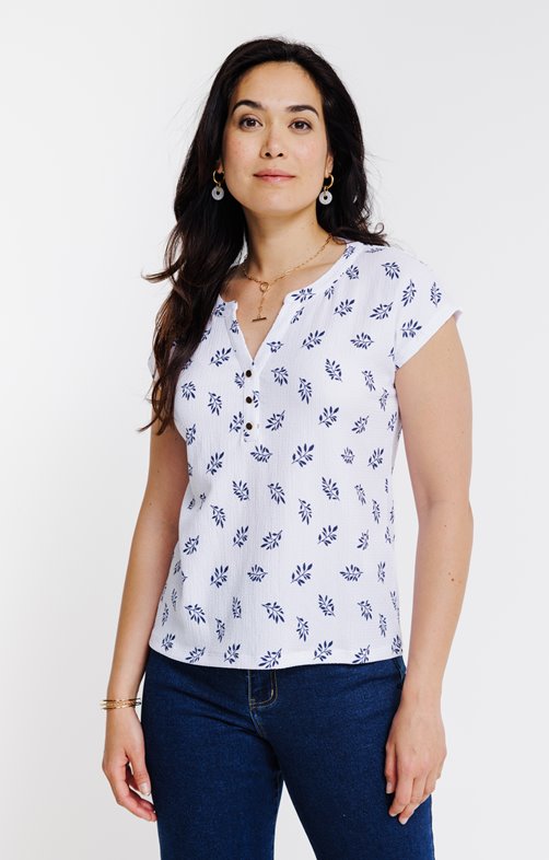 Tee-shirt imprimé manches courtes