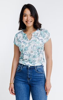 Tee-shirt imprimé manches courtes