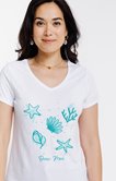 Tee-shirt imprimé manches courtes