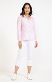 Chemise rayée imprimée