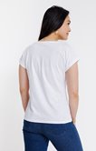 Tee-shirt brodé manches courtes