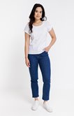 Tee-shirt brodé manches courtes