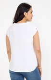 Blouse à broderie cerises