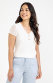 Tee-shirt uni manches courtes
