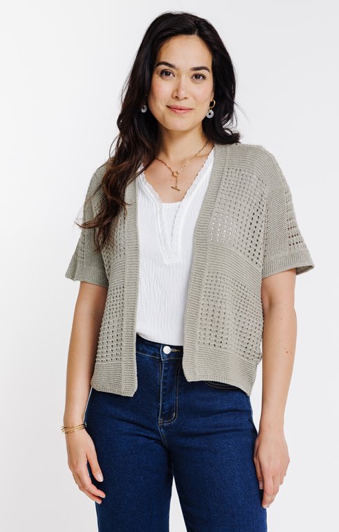 Cardigan ajouré