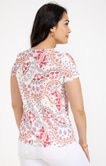 TEE-SHIRT MANCHES COURTES COL  MAO