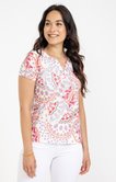 TEE-SHIRT MANCHES COURTES COL  MAO