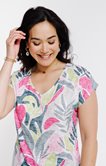 Tee-shirt imprimé manches courtes