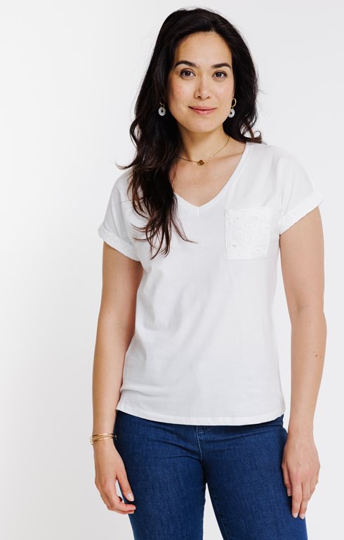 Tee-shirt uni manches courtes