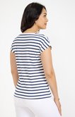 Tee-shirt rayé manches courtes