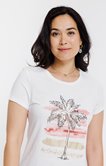 Tee-shirt imprimé manches courtes