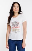 Tee-shirt imprimé manches courtes