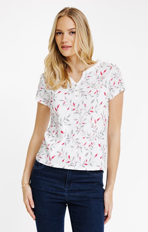 Tee-shirt imprimé manches courtes