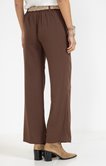 Pantalon extra large fluide et ceinture