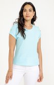 Tee-shirt uni manches courtes