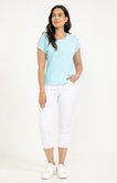 Tee-shirt uni manches courtes