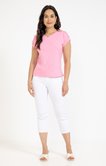 Tee-shirt uni manches courtes
