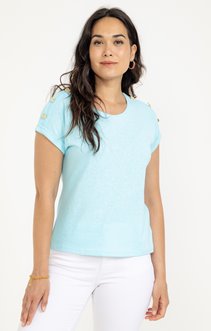 Tee-shirt uni manches courtes