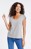 Tee-shirt uni manches courtes