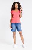 Tee-shirt uni manches courtes