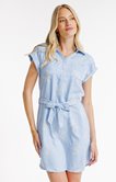 Robe courte brodée
