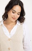 Cardigan sans manche