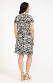 Robe courte en maille 