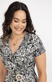 Robe courte en maille 