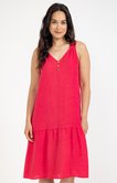 Robe longue en lin
