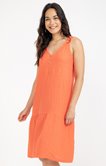 Robe longue en lin