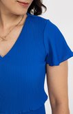 Robe plissée unie