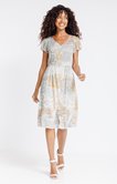 Robe avec découpe