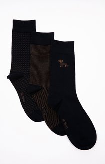 Pack 3 paires de chaussettes Teckel