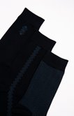 Pack 3 paires de chaussettes Zigzag