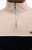 Pull col montant rayé Mocky