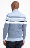 Pull col montant rayé Ocean