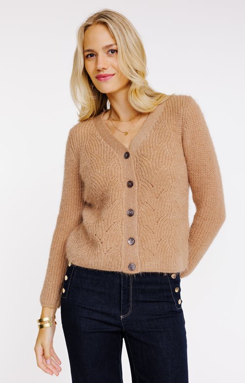 Cardigan boutonné