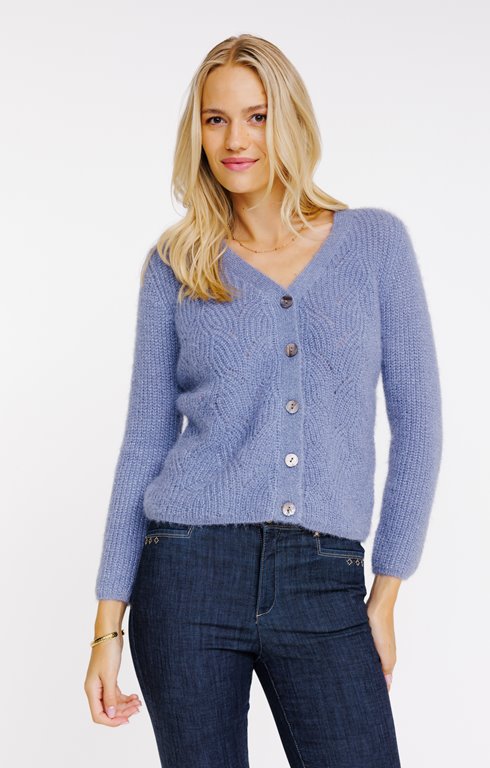 Cardigan boutonné