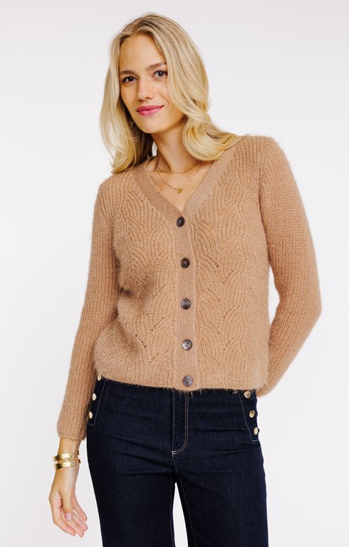 Cardigan boutonné