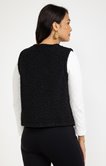 Gilet sans manches bouclette