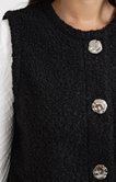 Gilet sans manches bouclette