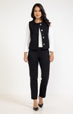 Gilet sans manches bouclette