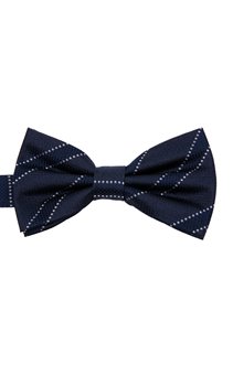 Noeud papillon en soie Chevronstrie