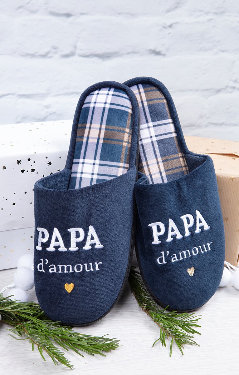 Chaussons Papa d'amour - 7,00€ - Armand Thiery