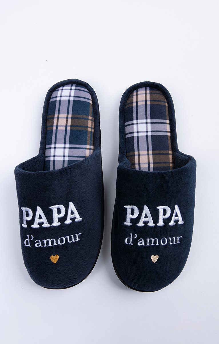 Chaussons Papa d'amour - 5,99€ - Armand Thiery